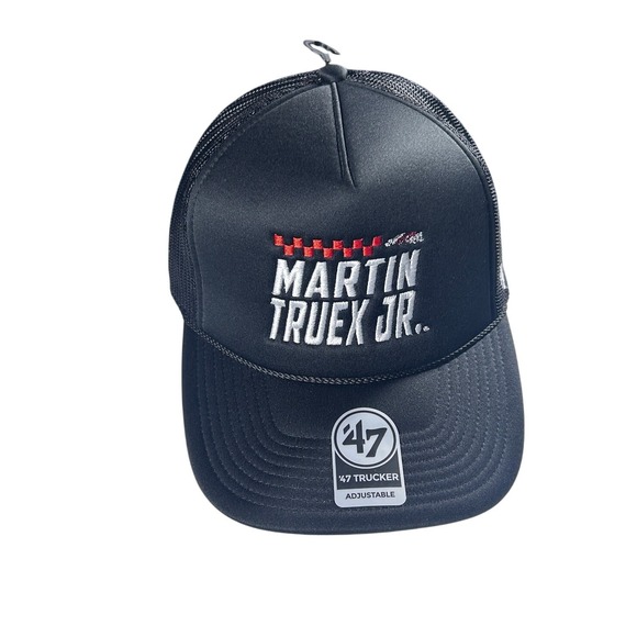 47 Other - 47 Martin Truex‎ Jr NASCAR Trucker Hat Black Adjustable OSFA NEW